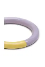 Lulu Copenhagen Double Color Ring - Bright Yellow/ Lavender