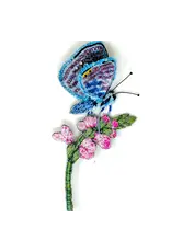 Trovelore Broche - Chalk Hill Blue Butterfly