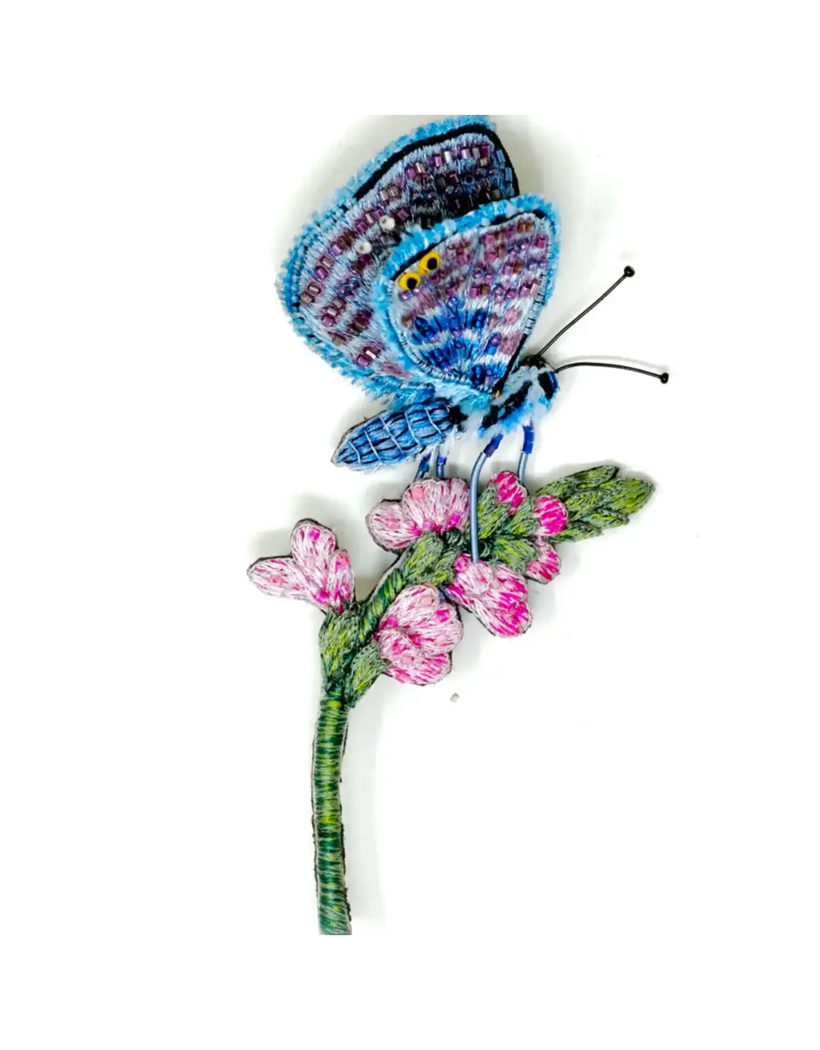 Trovelore Broche - Chalk Hill Blue Butterfly