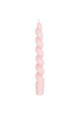Rico Design Spiraal Kaars - Soft mauve - Ø2,4 x 18,5cm