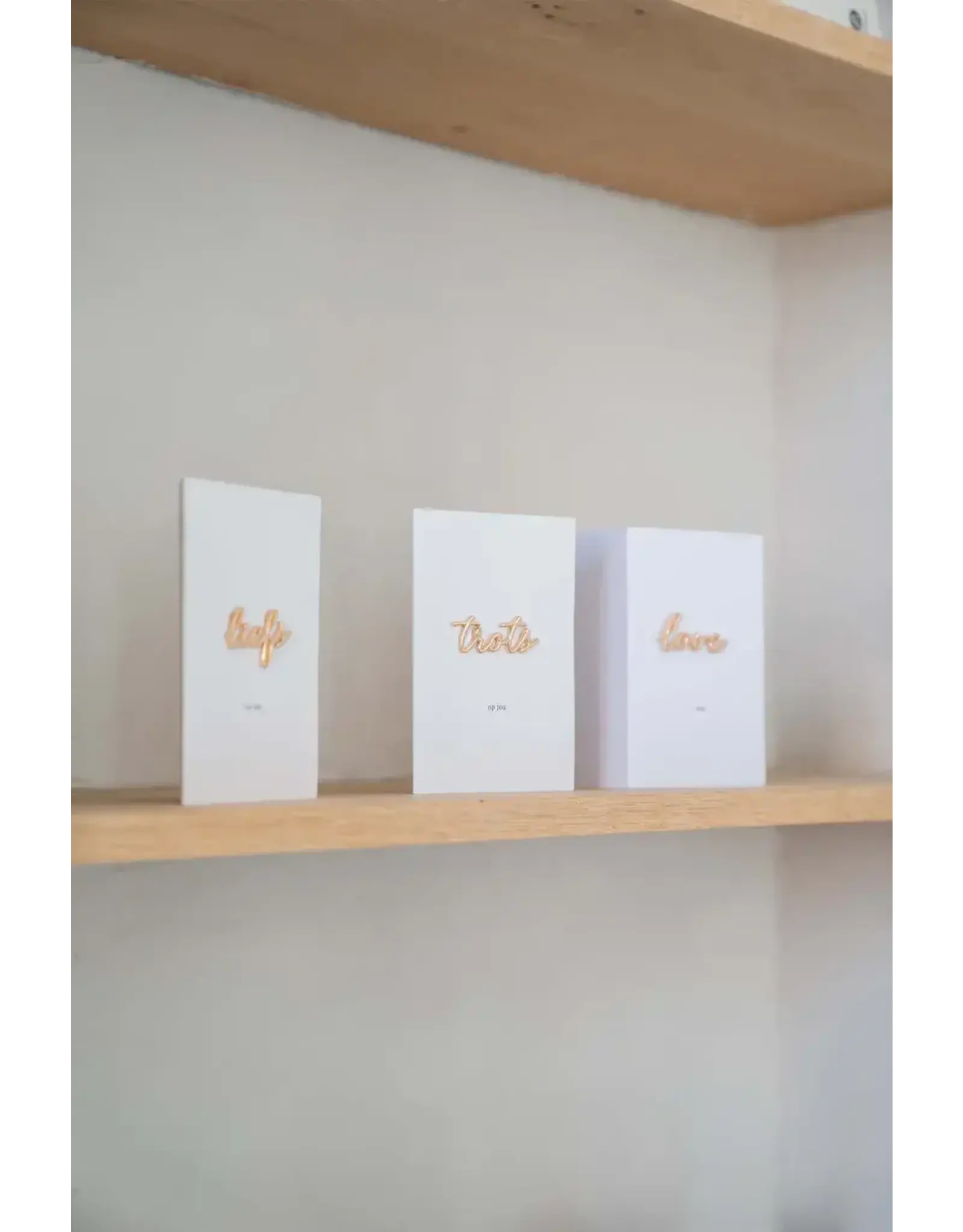 Zusss Wenskaart - Trots Magneet - Dubbele kaart + Envelop