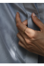 Judith Benita Ring Arabesques - Messing Verguld 24K
