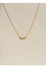 Judith Benita Ketting Alabesques Mini - Goud - Messing Verguld 24K