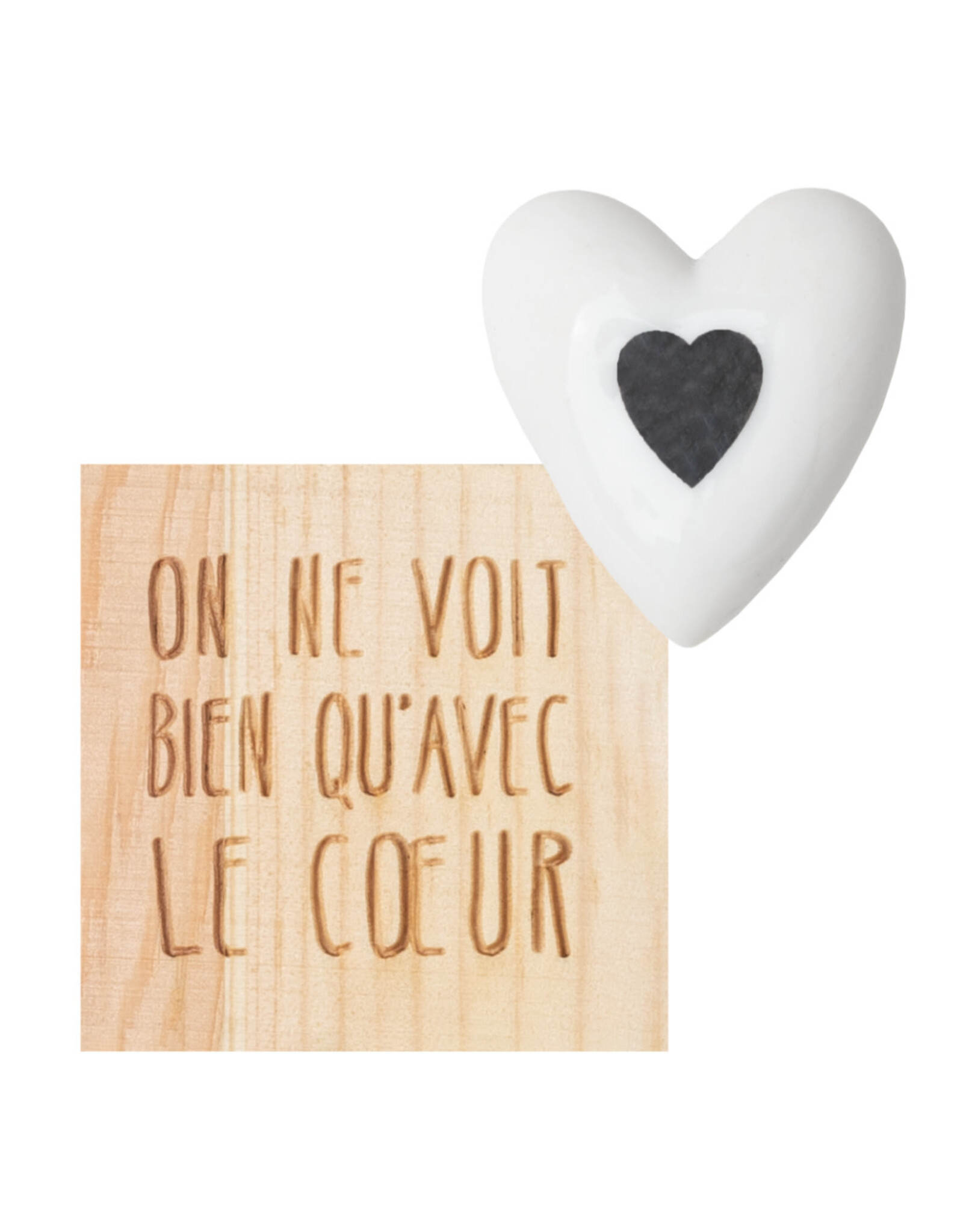 Raeder Geluksdoosje - On ne voit bien qu'avec le coeur
