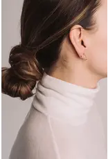 Studio MHL Oorbel MHL - Melted tiny hoops - Goud - Verguld 18K