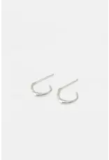 Studio MHL Oorbel MHL - Melted tiny hoops - Zilver925
