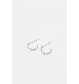 Studio MHL Oorbel MHL - Melted tiny hoops - Zilver925