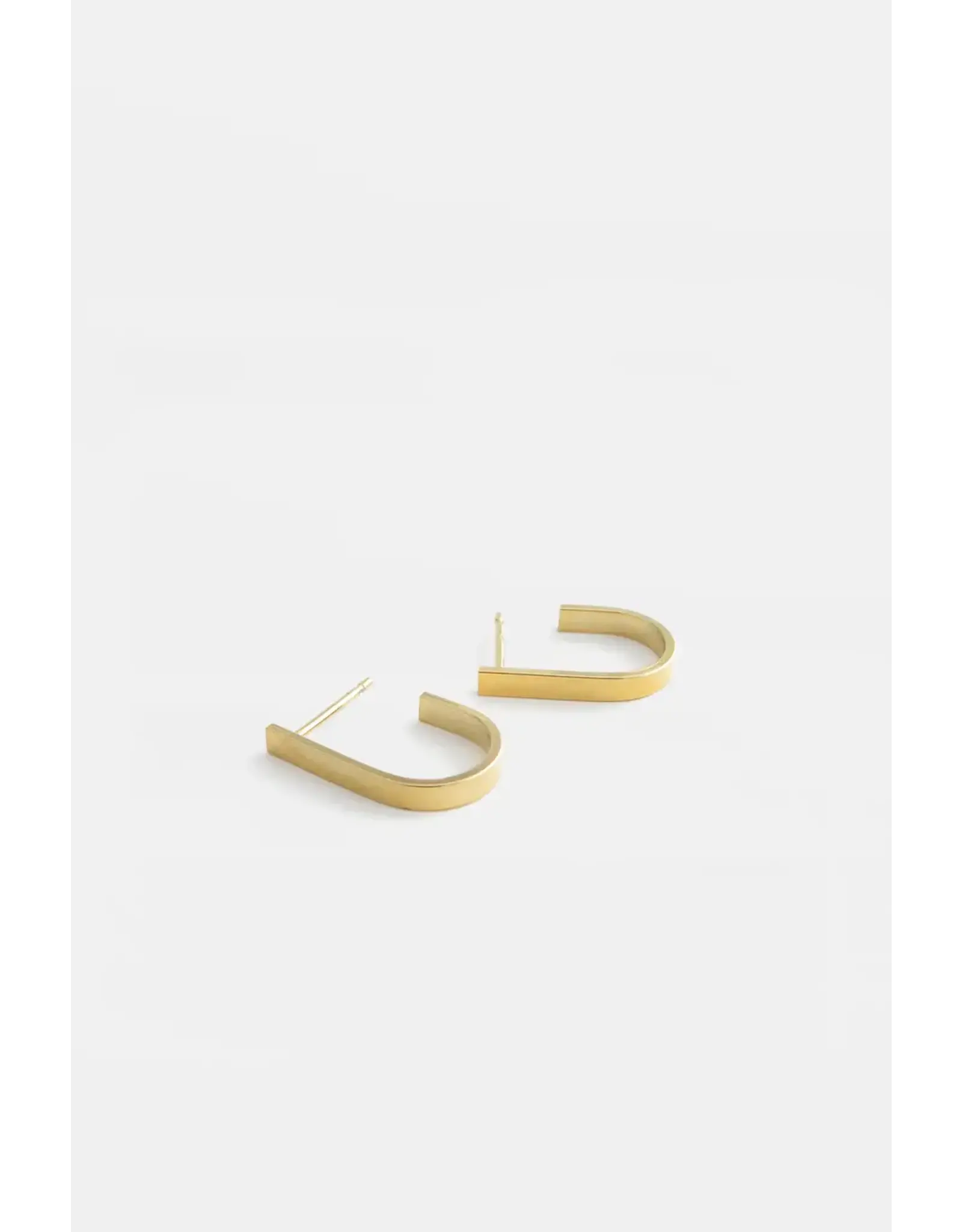 Studio MHL Oorbel MHL - U shape Band Small - Goud - Verguld 18K