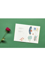 Loopvis - Kakkerlakje Kakkerlakjes - Tweemaal zeven bloemen  - Boekje + Envelop