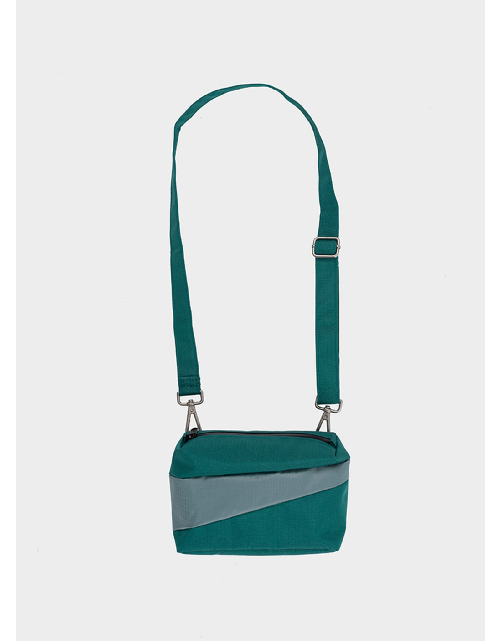 Susan Bijl Bum Bag S, Pine & Grey - 13 x 18,5 x 6,5