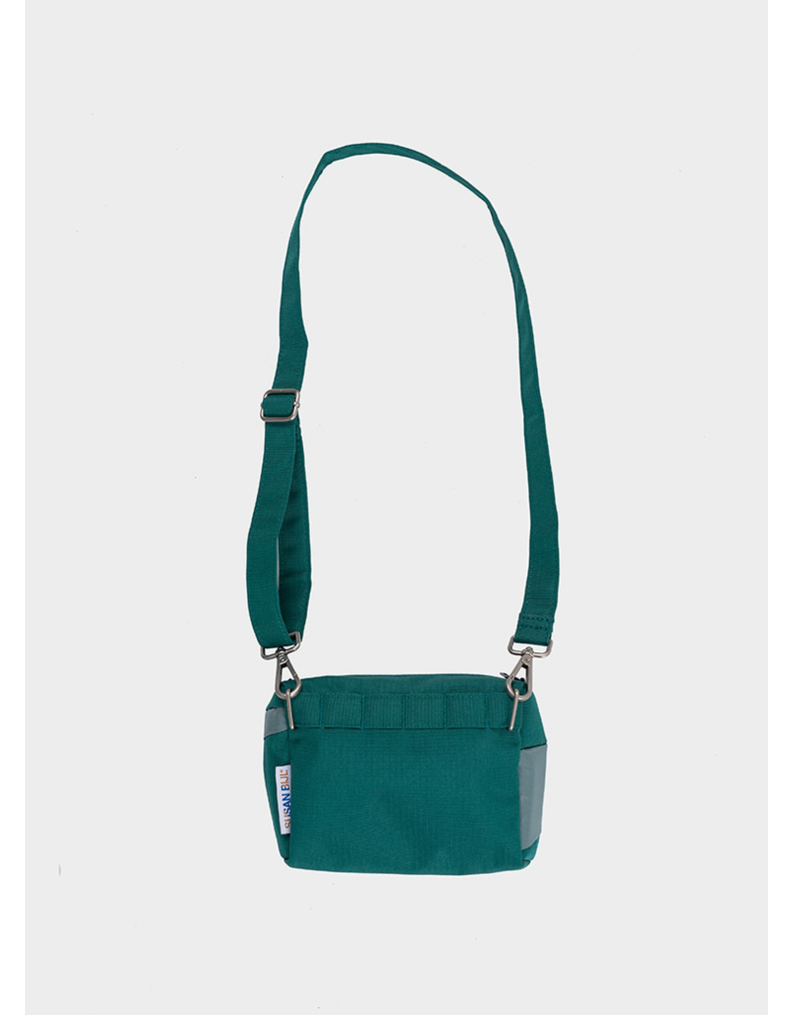Susan Bijl Bum Bag S, Pine & Grey - 13 x 18,5 x 6,5