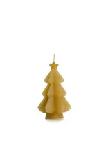Rustik Lys Kaars - Kerstboom Star - Apricot