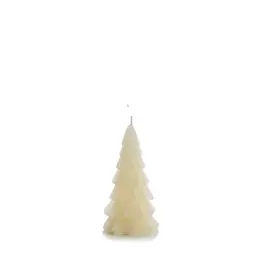 Rustik Lys Kaars - Kerstboom S - Vanilla - 6,3 x 12 cm