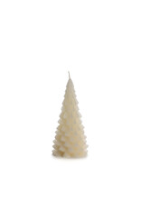 Rustik Lys Kaars - Kerstboom M - Vanilla - 10 x 20cm