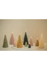 Rustik Lys Kaars - Kerstboom M - Vanilla - 10 x 20cm