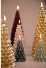 Rustik Lys Kaars - Kerstboom L - Vanilla - 13,5 x 30 cm
