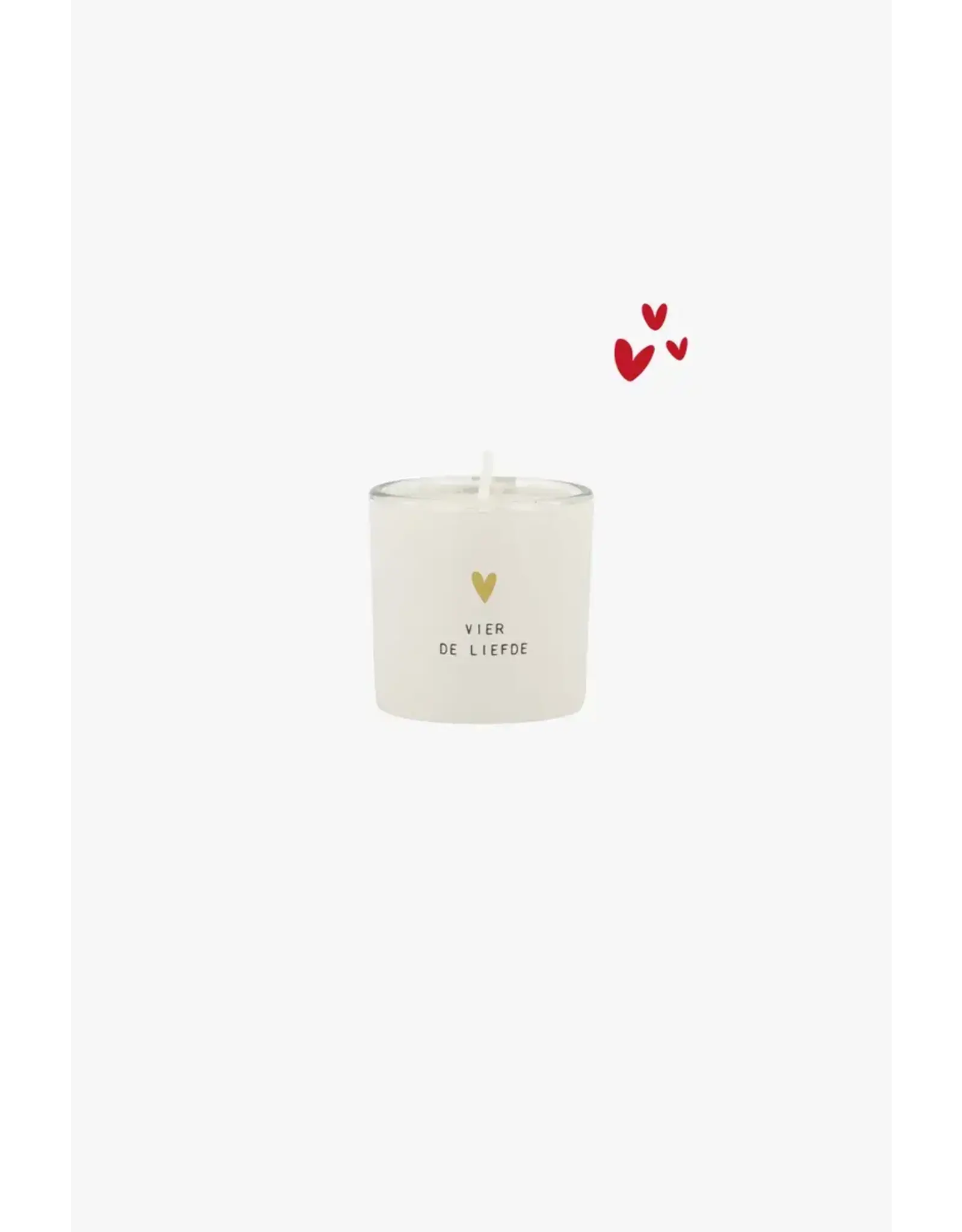 Zusss Geurkaarsje - Vier de liefde - Ø 4,7 x 4,4cm