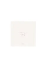 Zusss Servetten - Love you more - 12,5 x 12,5 cm - 20st