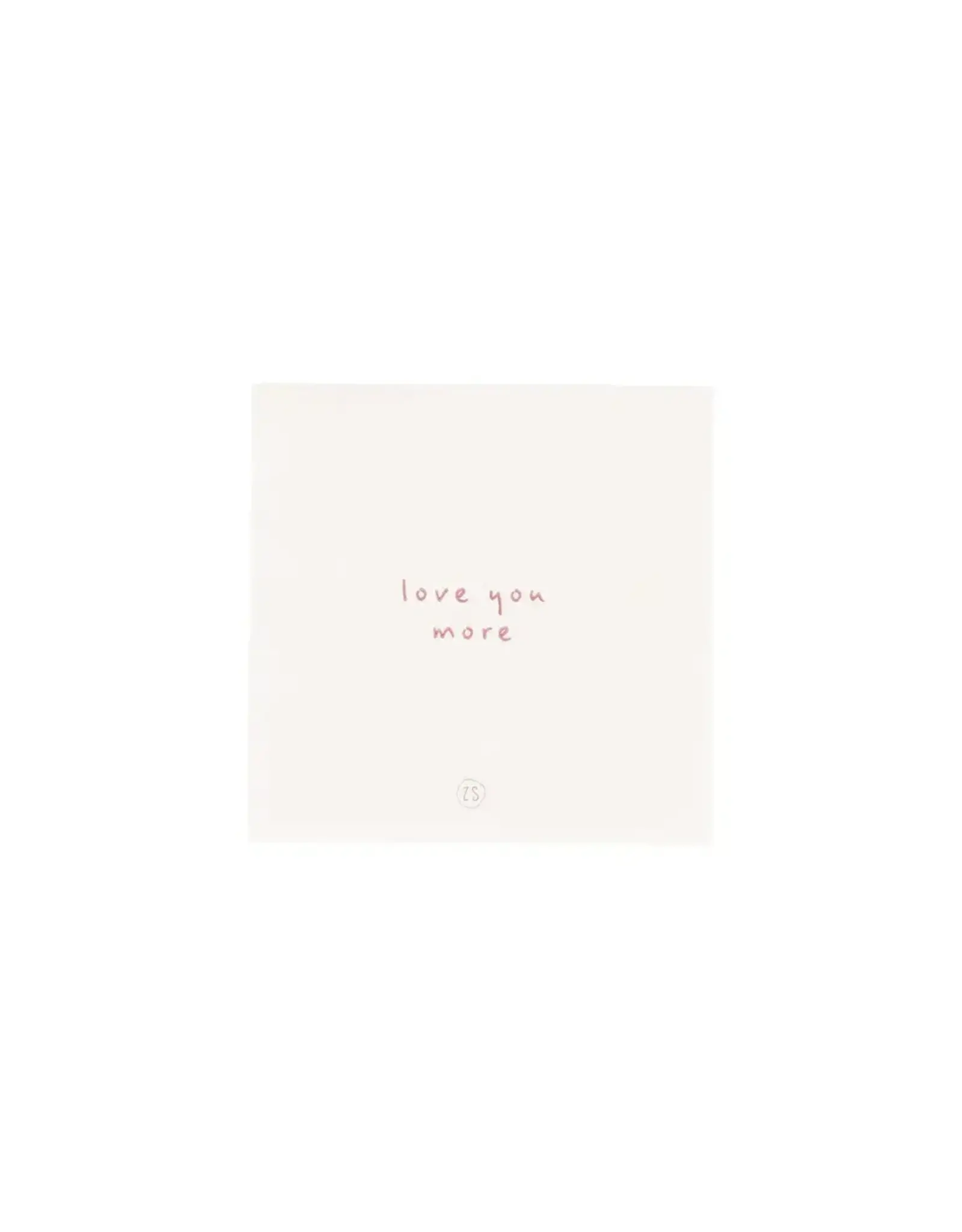 Zusss Servetten - Love you more - 12,5 x 12,5 cm - 20st
