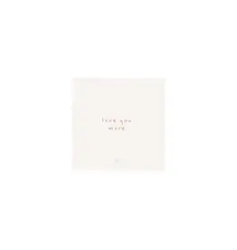 Zusss Servetten - Love you more - 12,5 x 12,5 cm - 20st