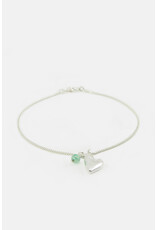 Studio MHL Armband MHL - Hartje -  Zilver925