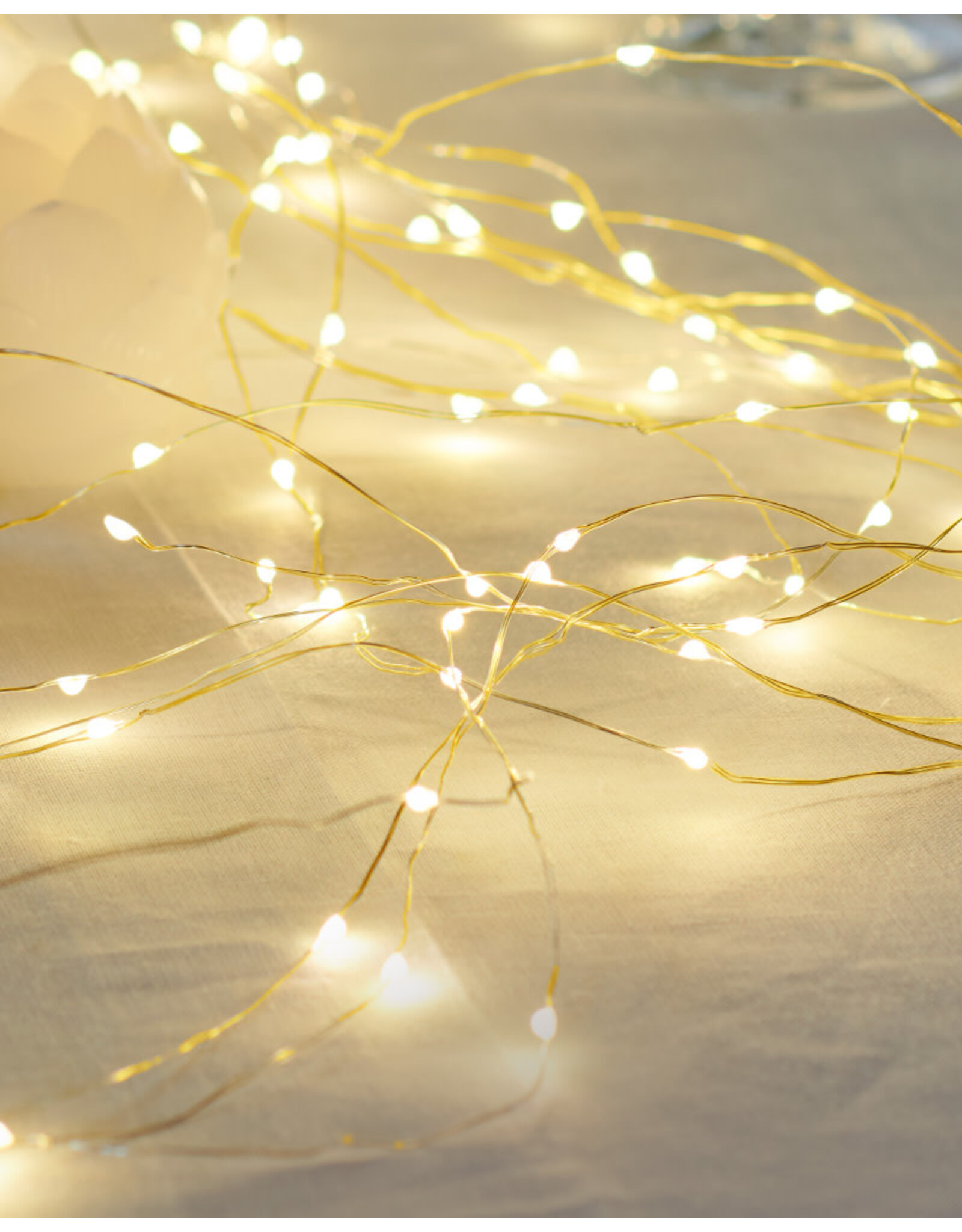 Sirius Ledverlichting 80Leds - L 7,9m - Goud