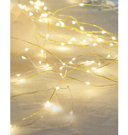 Sirius Ledverlichting 160 Leds - L 15,9m - Goud