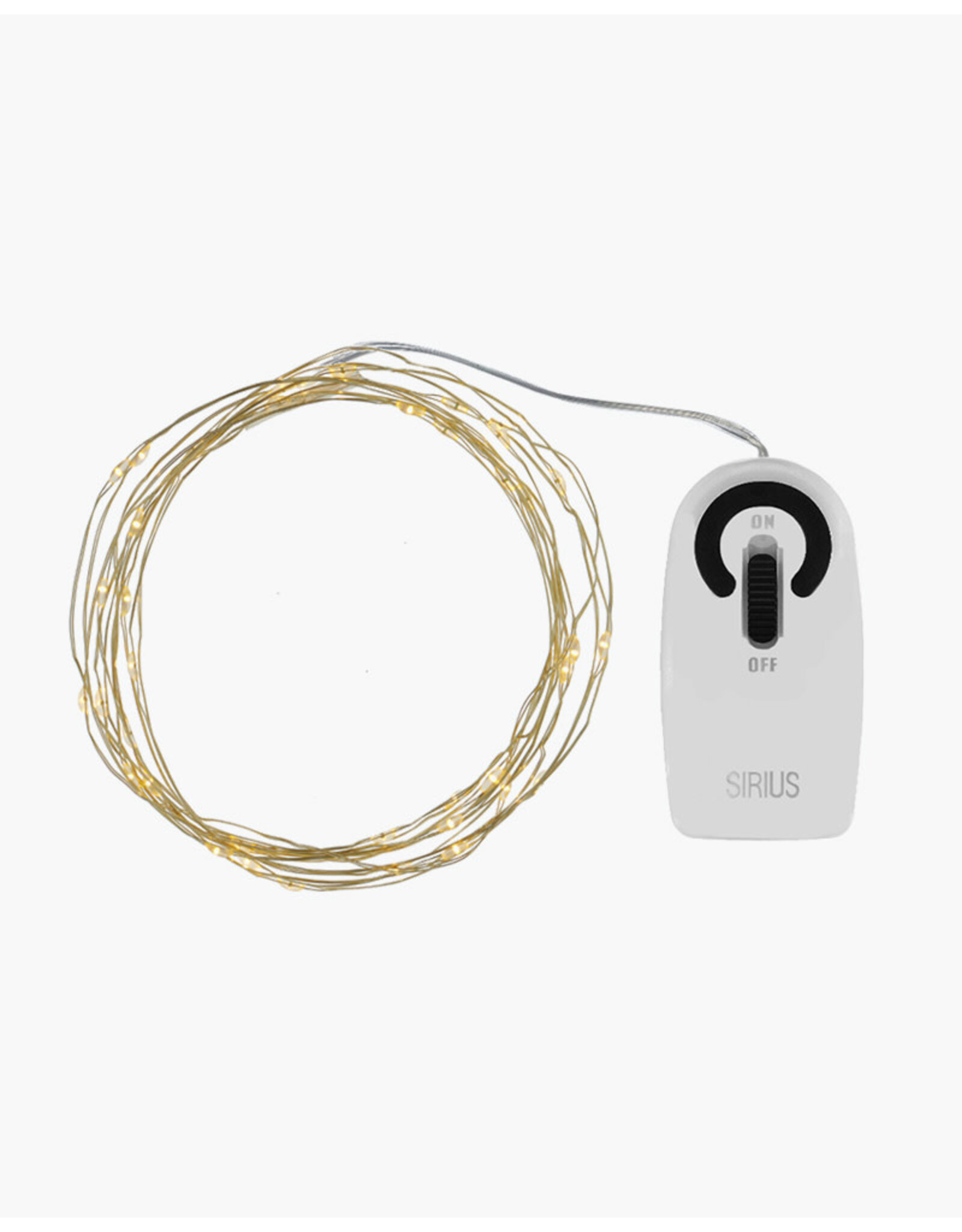 Sirius Ledverlichting 40Leds - L 3,4m - Goud