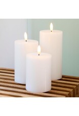 Sirius Sille – Oplaadbare LED Kaarsen in Wit (Set van 3)