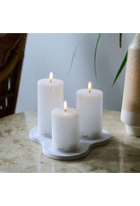 Sirius Sille – Oplaadbare LED Kaarsen in Wit (Set van 3)