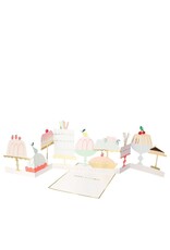 Meri Meri Wenskaart - Cake Concertina + Envelop