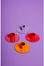 Not the girl who misses much Kandelaar POP, Orient Rood - Ø onder 7cm, Ø binnen 2,2cm