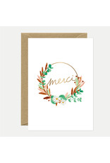 All The Ways to Say Wenskaart - Merci Couronne - Dubbele kaart + Envelop