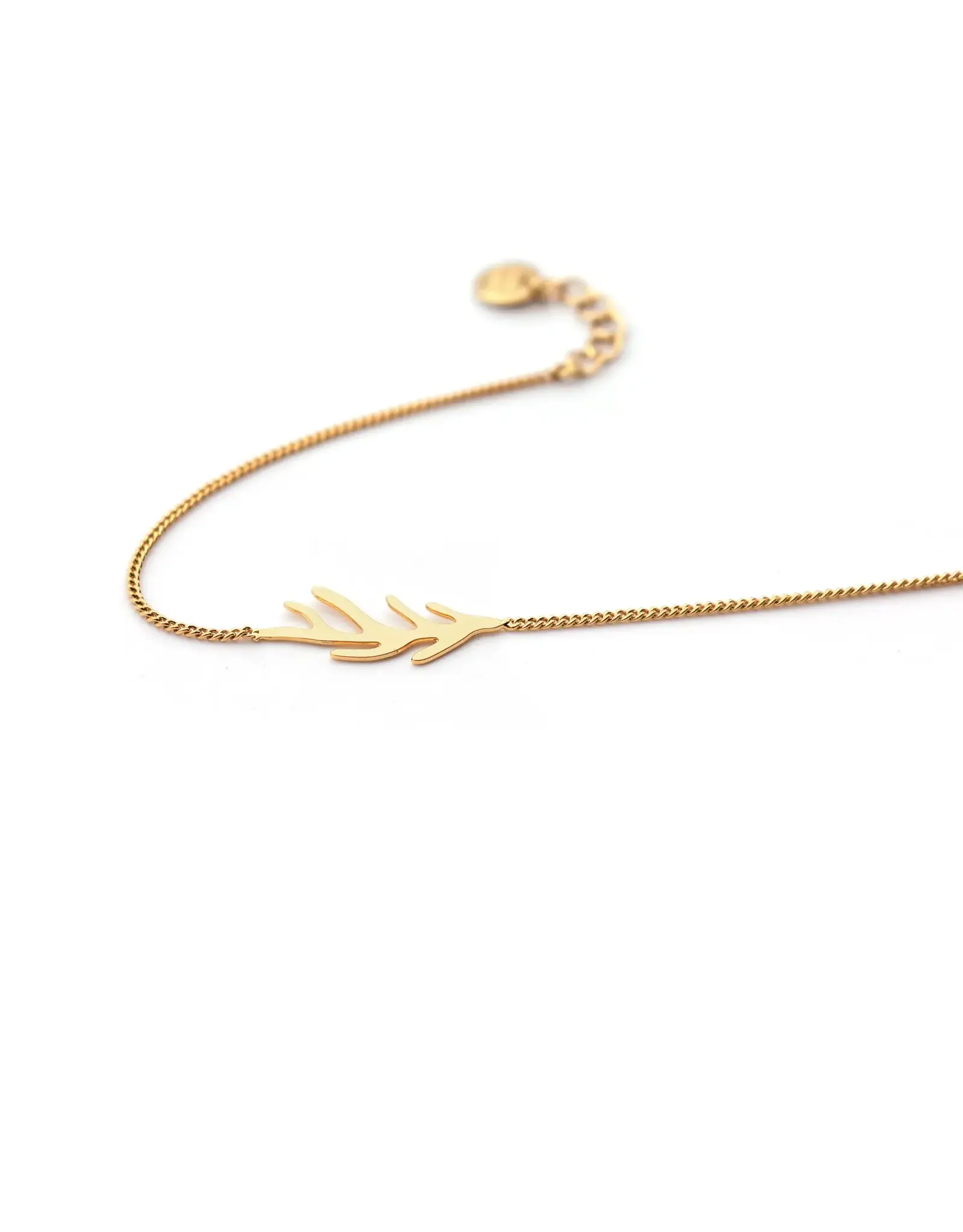 Nadja Carlotti Armband Anémone - Messing Verguld (24K)