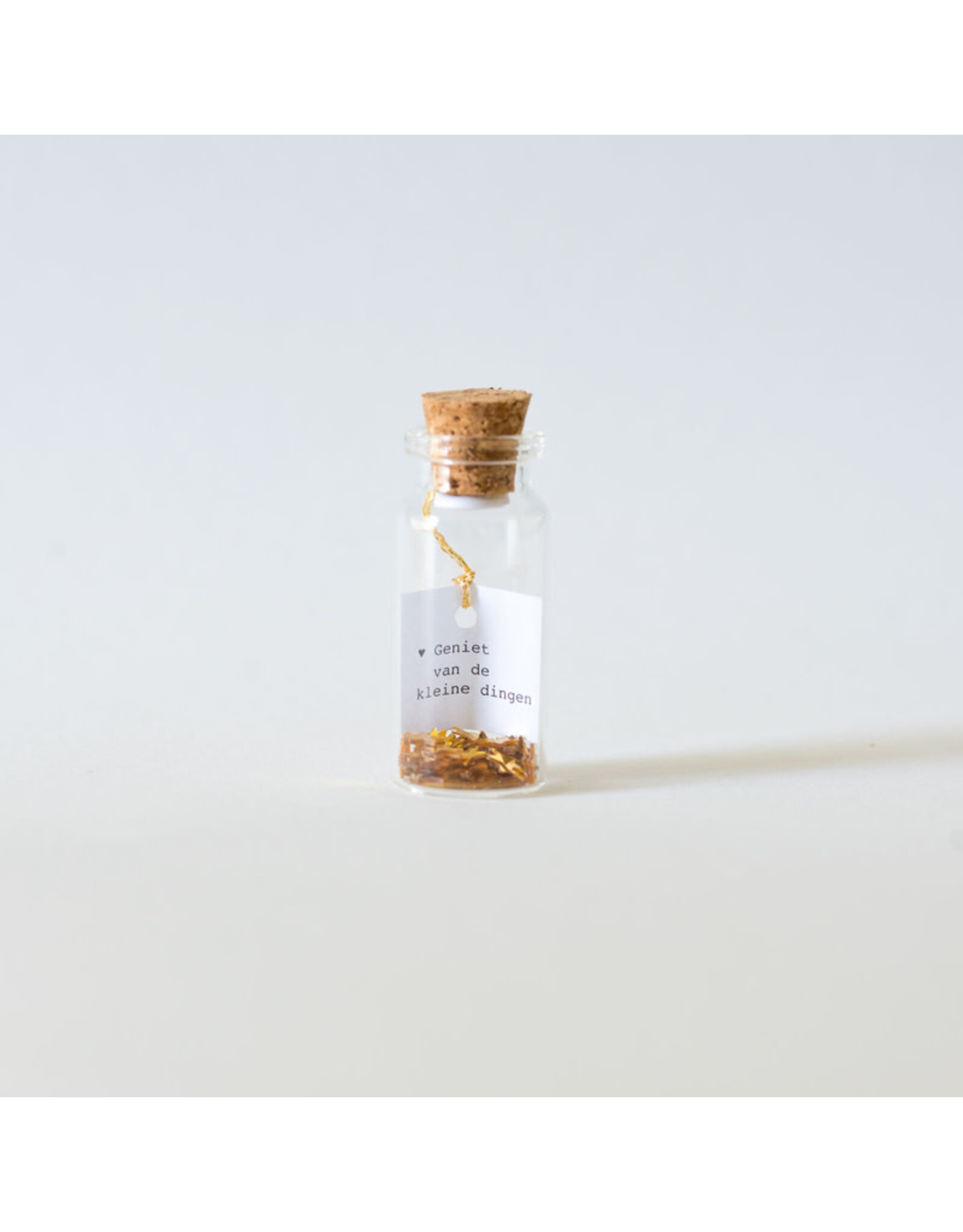 Sidedish Flesje Letters - Kleine dingen