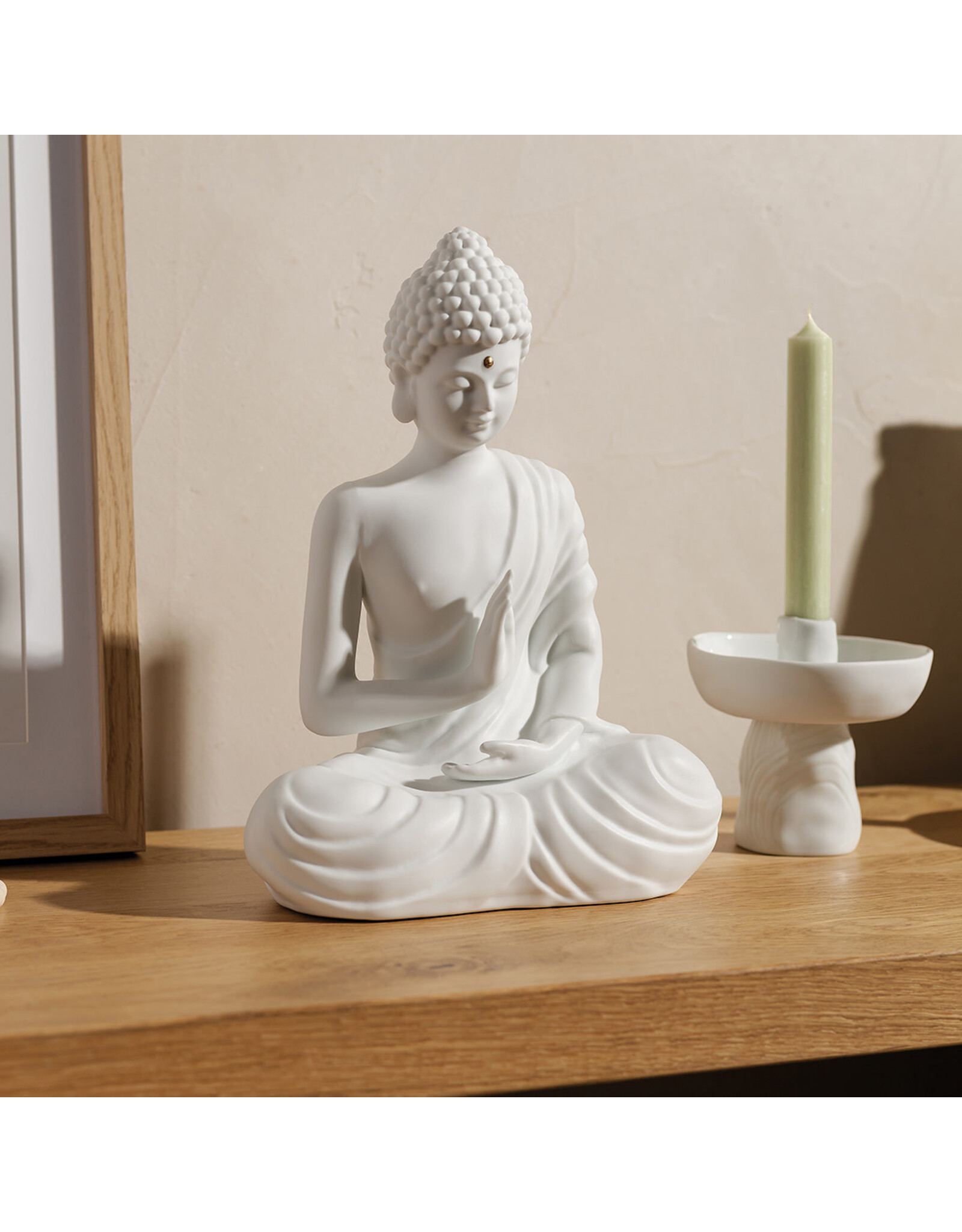 Raeder Buddha Figuur - Zen - 22,5x11x30cm