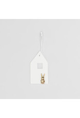 Raeder Hanger - Huisje met Konijntje - 8 x 4,3cm