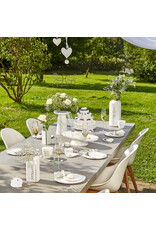 Raeder Theelicht L - Bladerende Hartjes - Ø 9,5 x 9cm