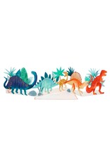 Meri Meri Wenskaart - Dinosaur Concertina Kaart + Envelope