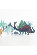 Meri Meri Wenskaart - Dinosaur Concertina Kaart + Envelope