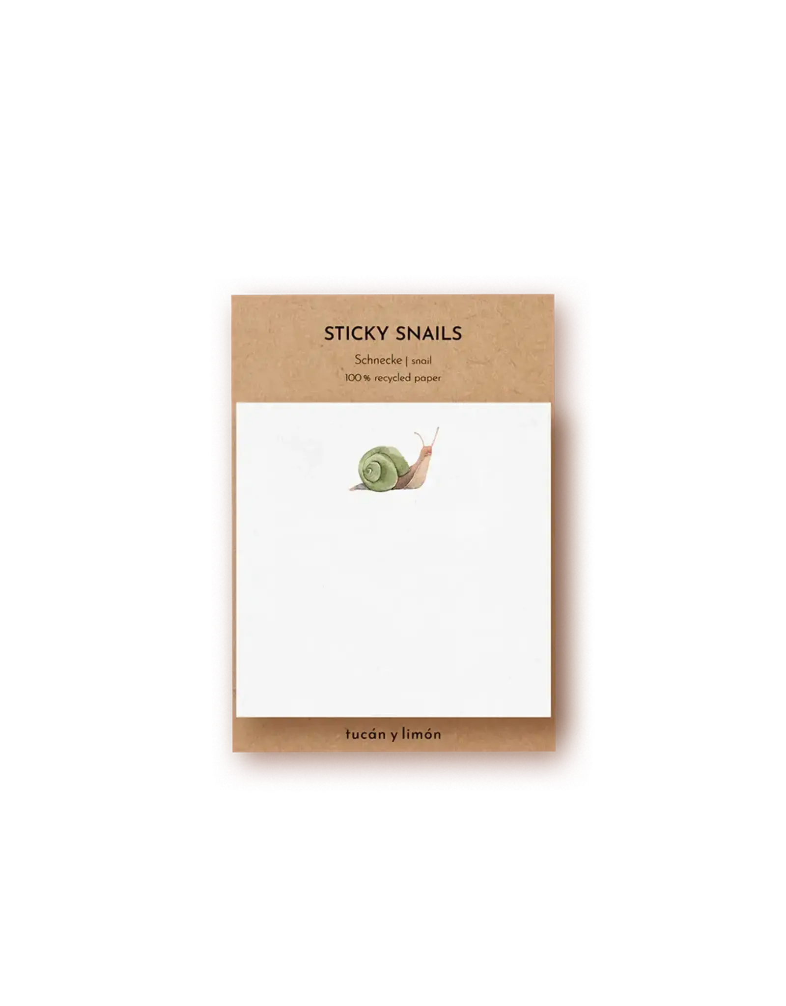 Tucán y limón Sticky notes - Snails - 7x7cm - 50st