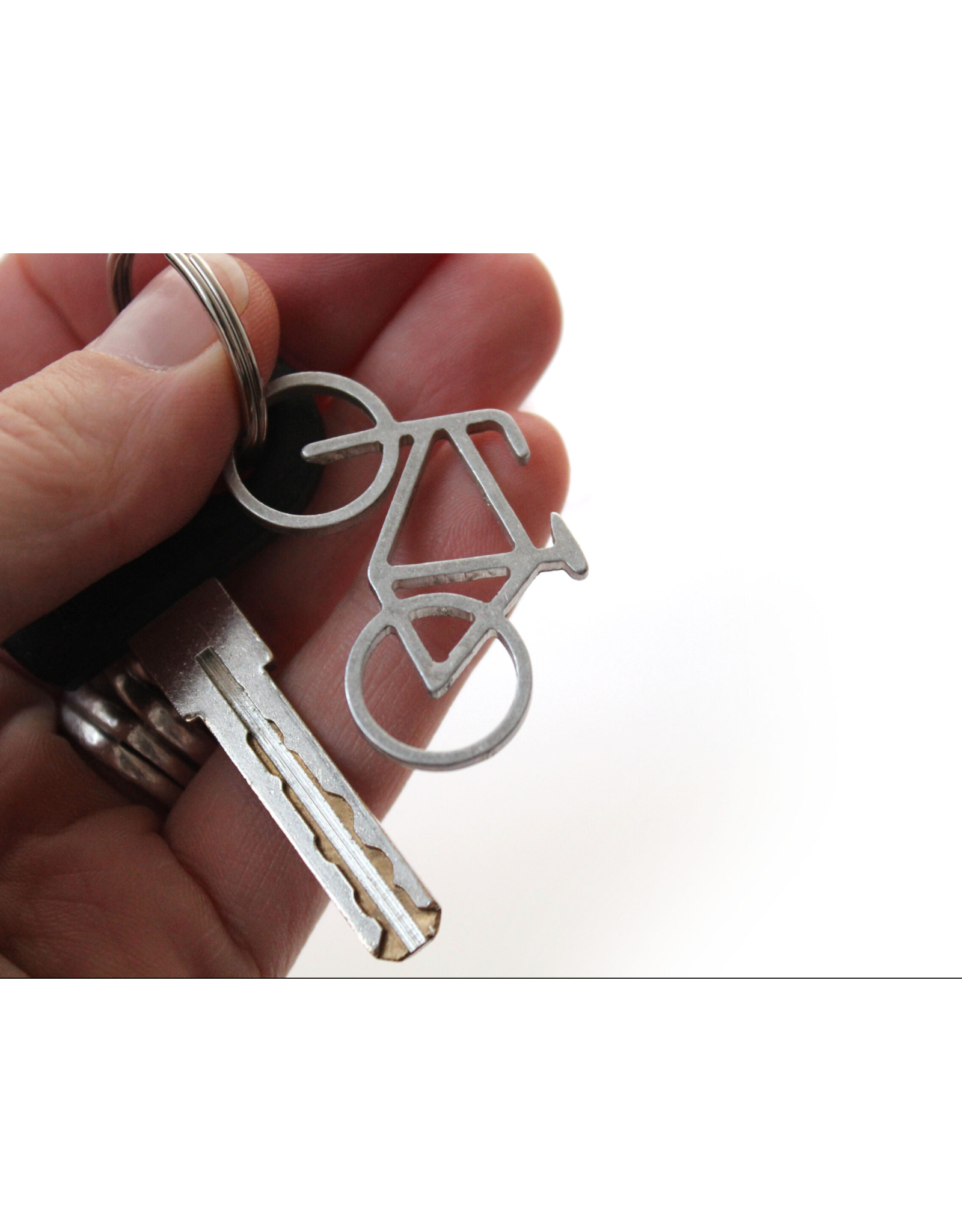 Mo Man Tai Sleutelhanger - Recycled Bike