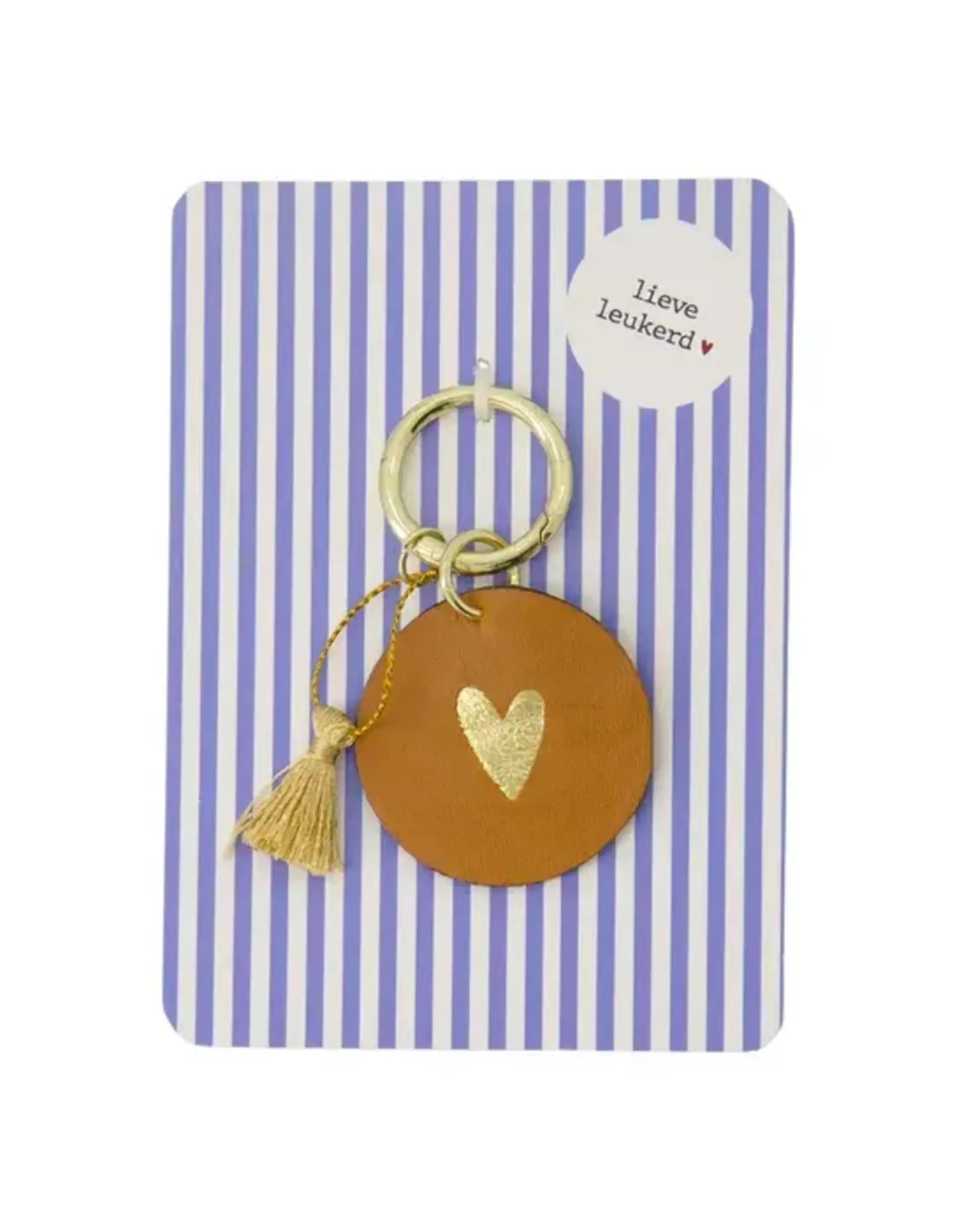 Zusss Zusss wenskaart Lieve Leukerd met sleutelhanger