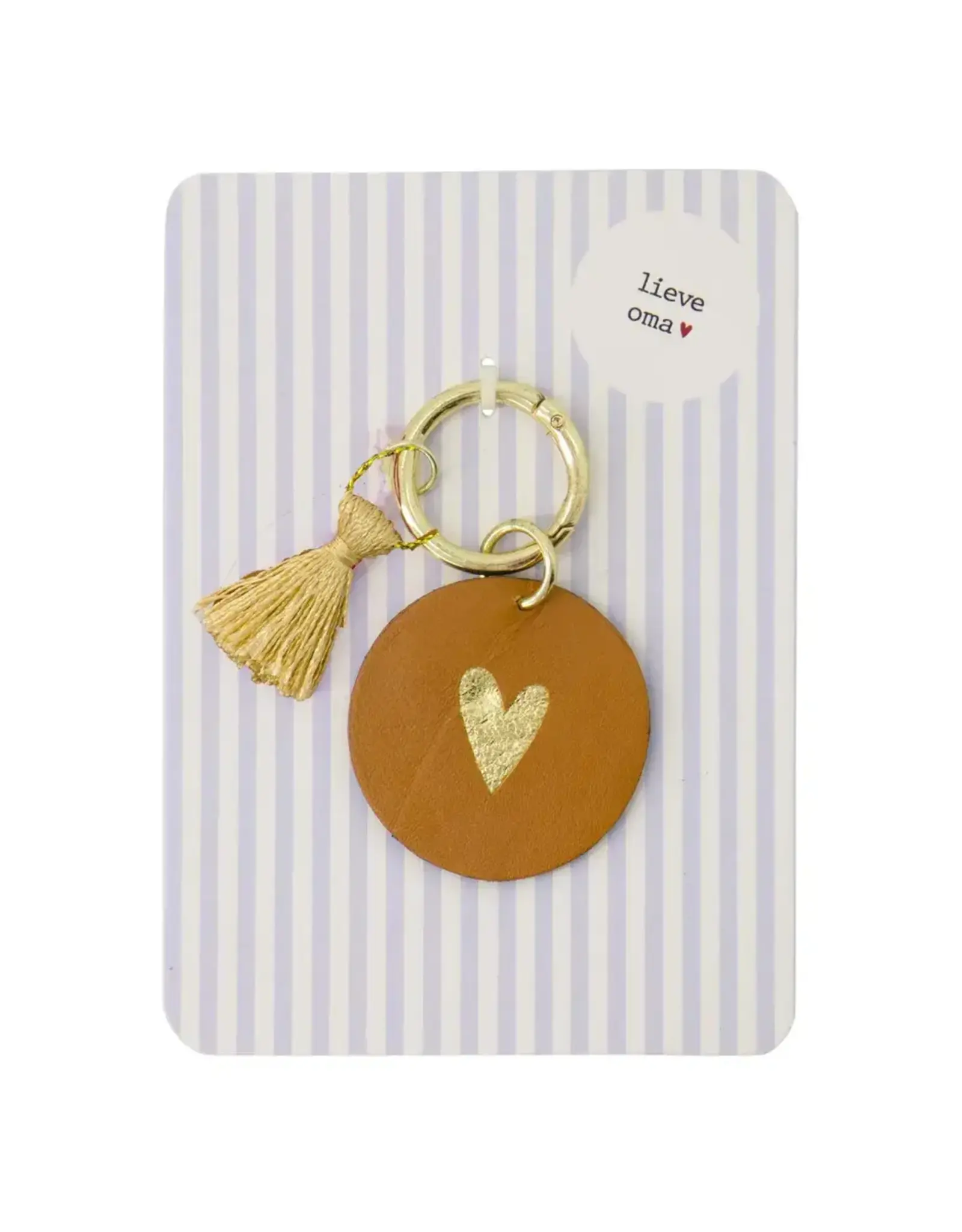 Zusss Wenskaart - Lieve Oma, Sleutelhanger - Postkaart + Envelop