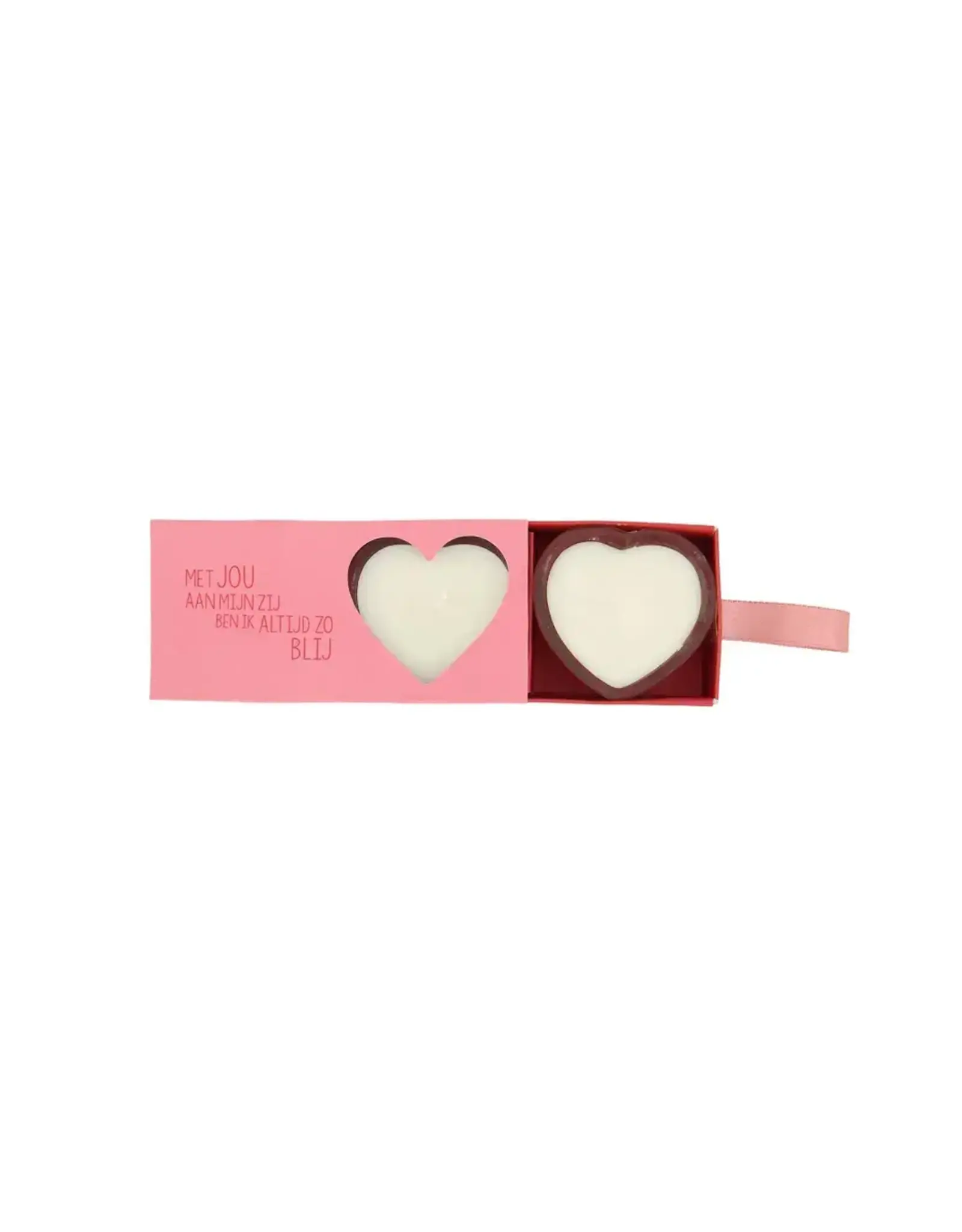 Zusss Geurkaarsjes Hartjes - Met jou aan mijn zij... - 2st