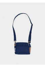 Susan Bijl Bum Bag S, Blue & Camel - 13 x 18,5 x 6,5