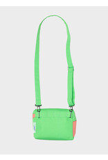 Susan Bijl Bum Bag S, Greenscreen & Coral - 13 x 18,5 x 6,5