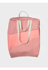 Susan Bijl Tote Bag L, Try & Coral - 37 x 56 x 26 cm