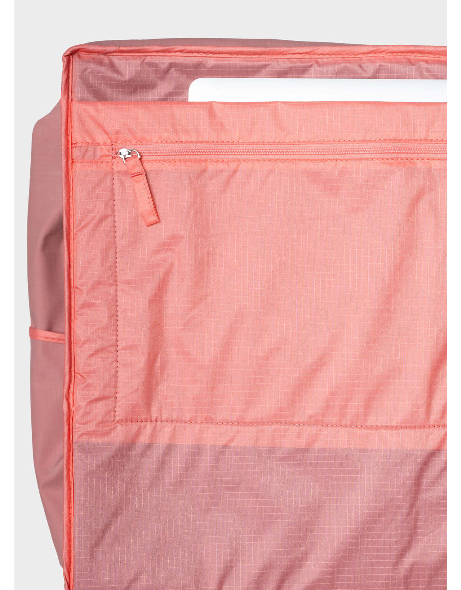 Susan Bijl Tote Bag L, Try & Coral - 37 x 56 x 26 cm