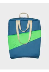 Susan Bijl Tote Bag L, Dark Patrol & Greenscreen - 37 x 56 x 26 cm